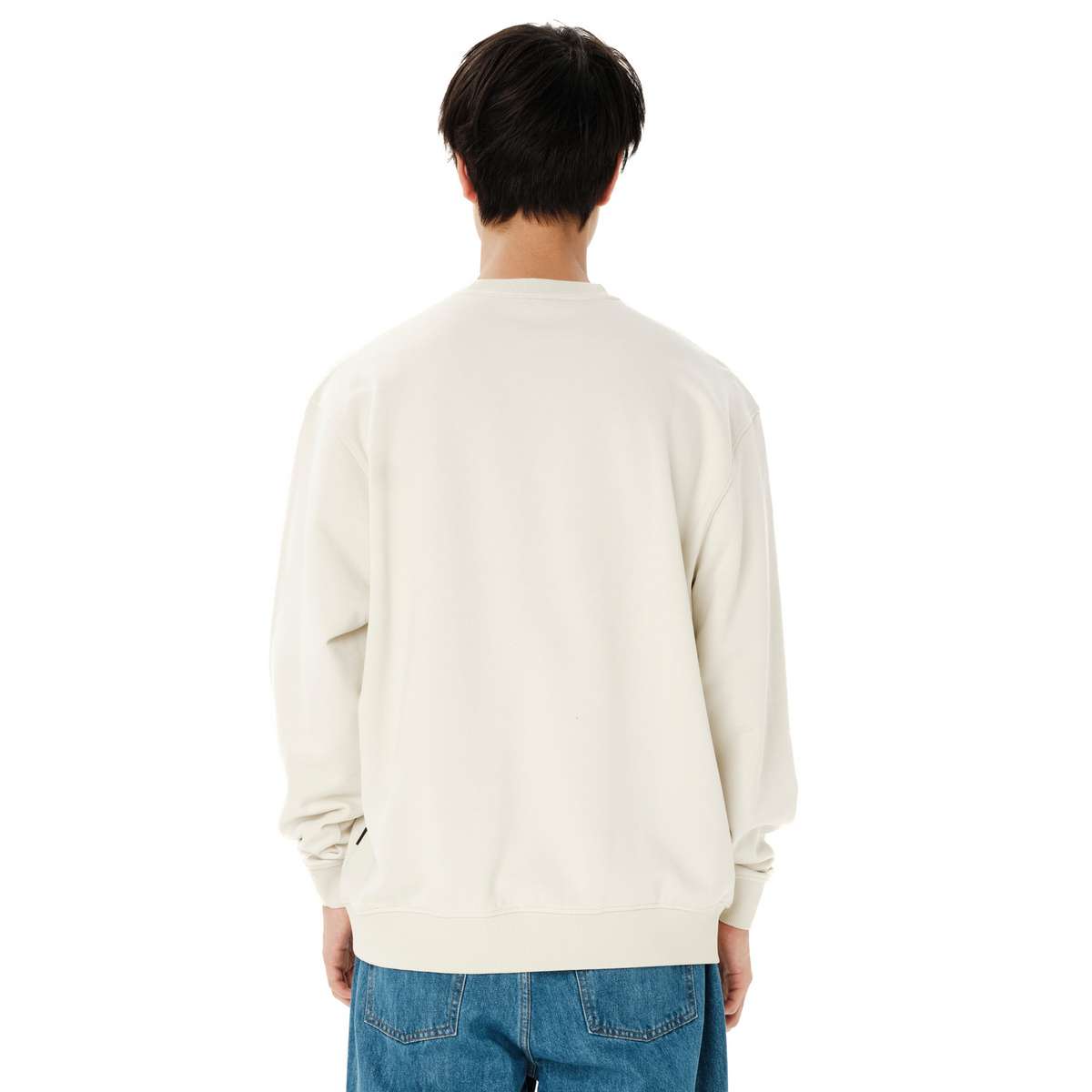 EMERSON MEN’S REGULAR FIT COTTON CLASSIC CREW NECK CLAY WHITE