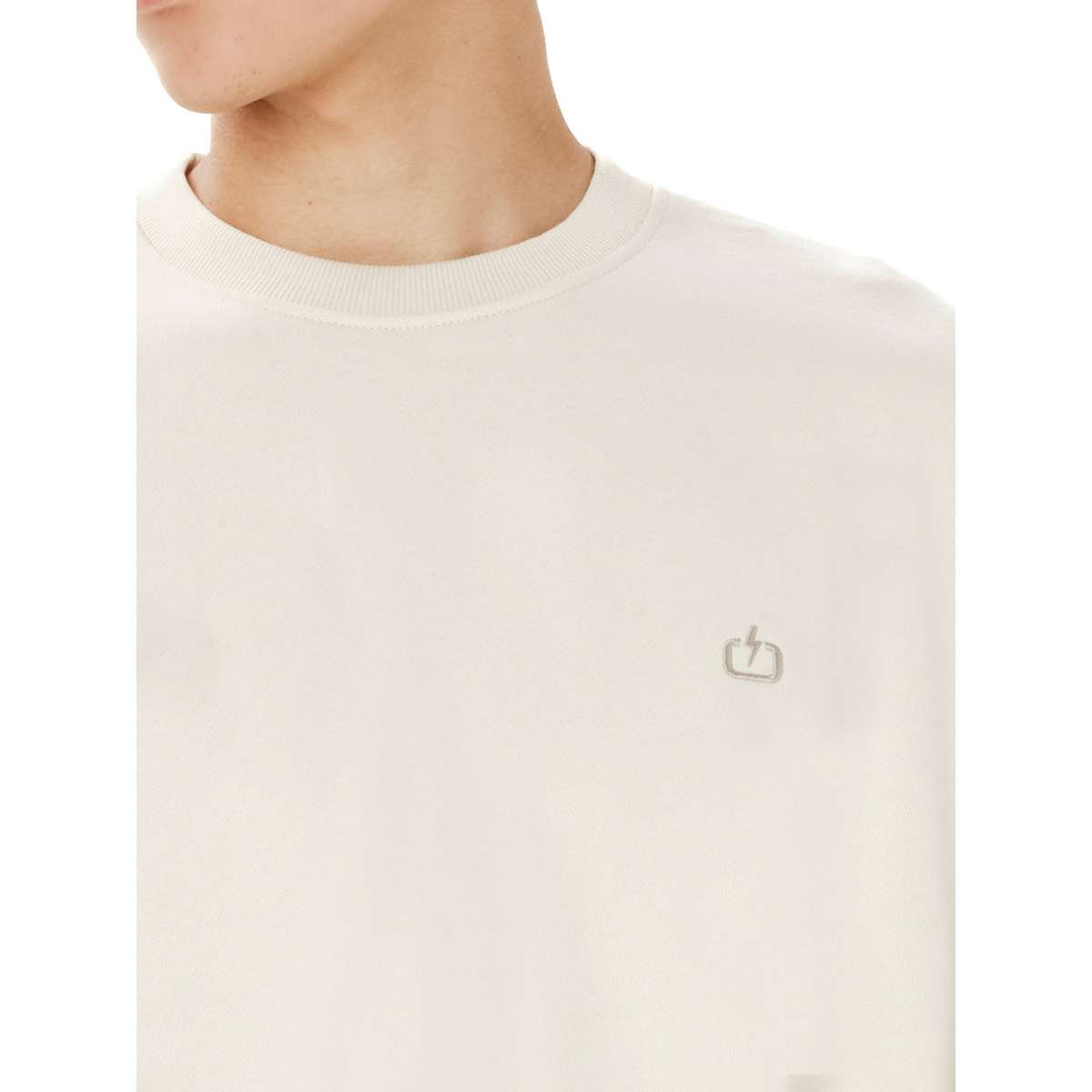 EMERSON MEN’S REGULAR FIT COTTON CLASSIC CREW NECK CLAY WHITE