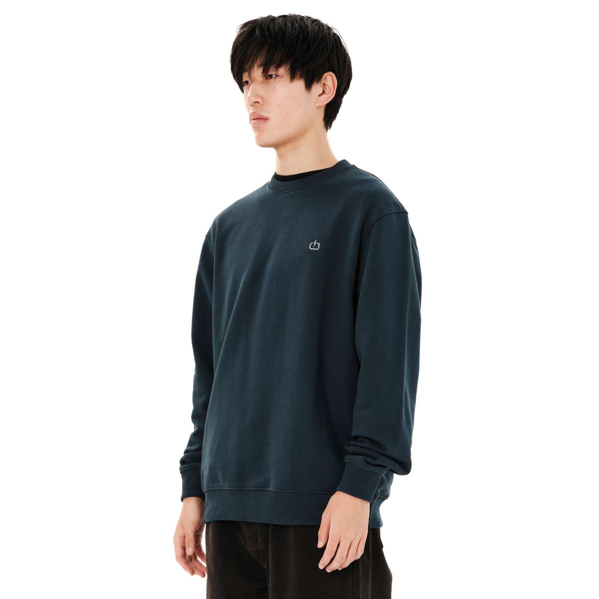 EMERSON MEN’S REGULAR FIT COTTON CLASSIC CREW NECK PETROL