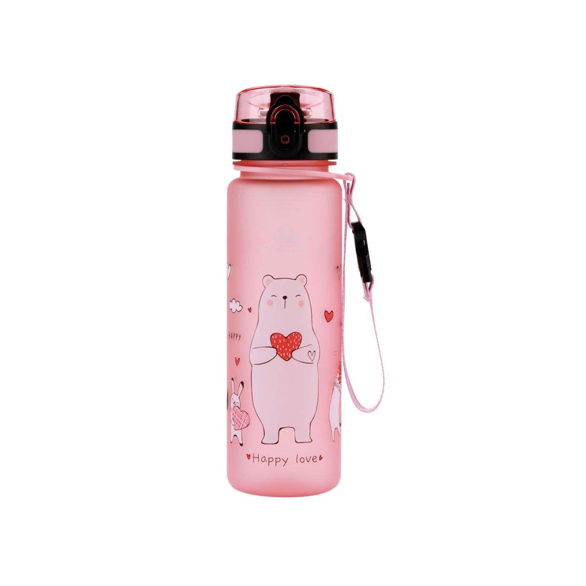 AlpinPro AlpinTec Kids Παιδικό Παγούρι Πλαστικό Tritan Non Spill Flamingo 500ml