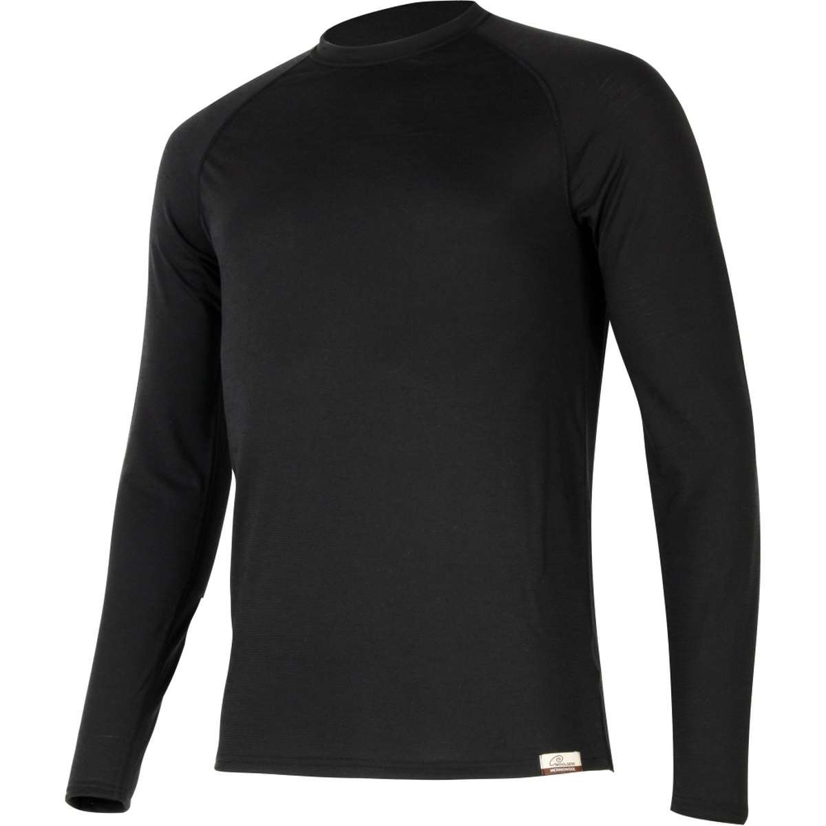 Lasting Merino Ανδρική Ισοθερμική Μακρυμάνικη Μπλούζα Μαύρη