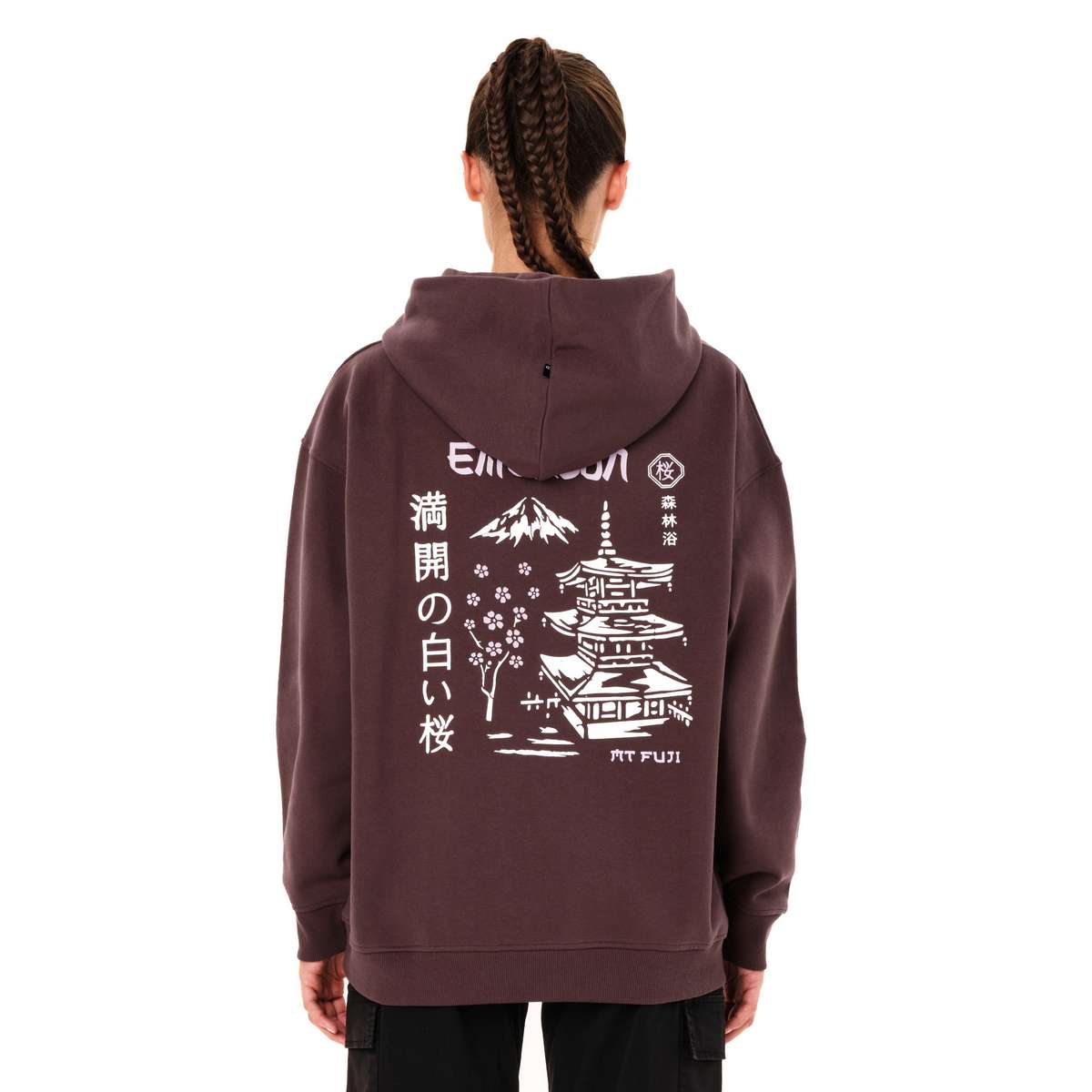 EMERSON ΄΄FUJI΄΄ ΓΥΝΑΙΚΕΙΟ OVERSIZED ΦΟΥΤΕΡ DUSTY PLUM - Μωβ - M