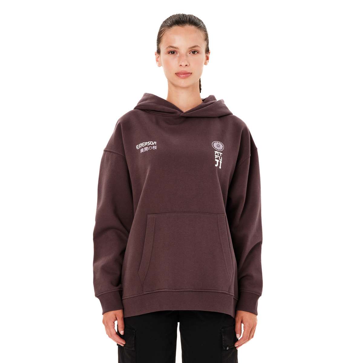 EMERSON ΄΄FUJI΄΄ ΓΥΝΑΙΚΕΙΟ OVERSIZED ΦΟΥΤΕΡ DUSTY PLUM