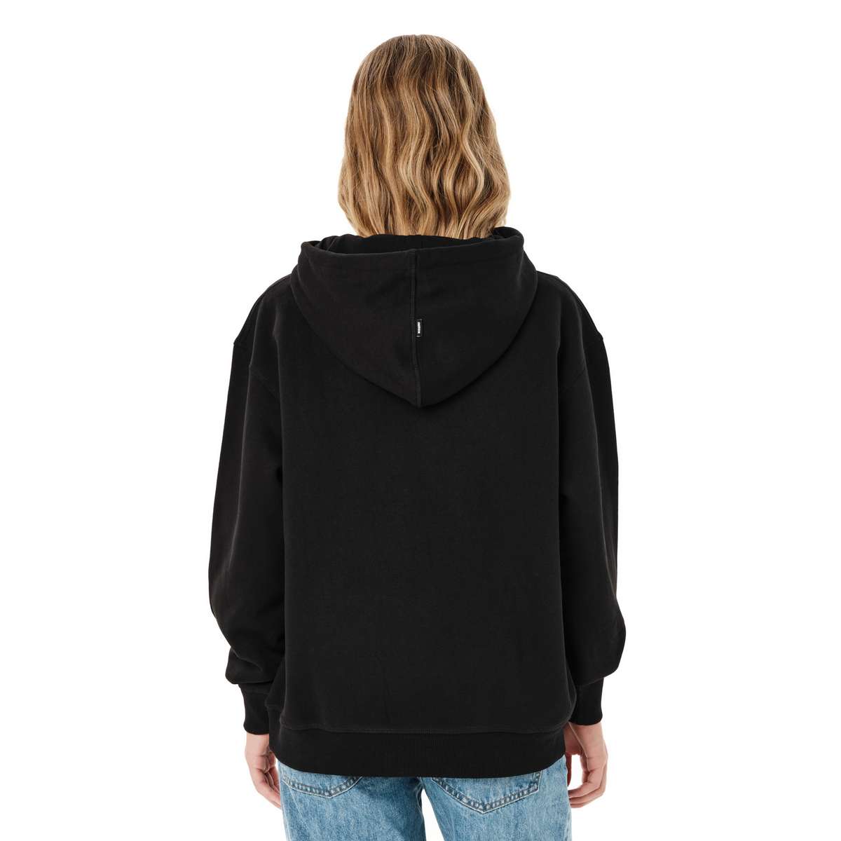 EMERSON WOMEN’S PULLOVER HOODIE BLACK - Μαύρο - XL