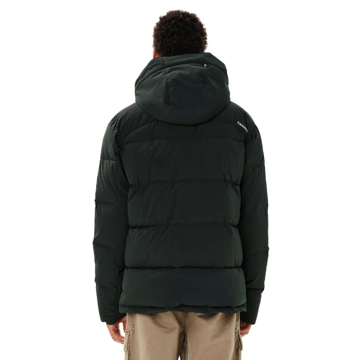 EMERSON MEN΄S PUFFER JACKET WITH DETACHABLE HOOD POLYESTER FOREST