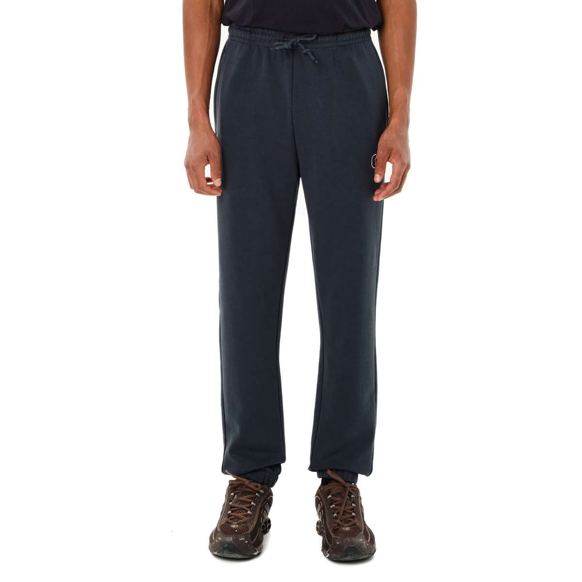 EMERSON MEN’S SWEAT PANTS RELAXED FIT COTTON TEAL BLUE