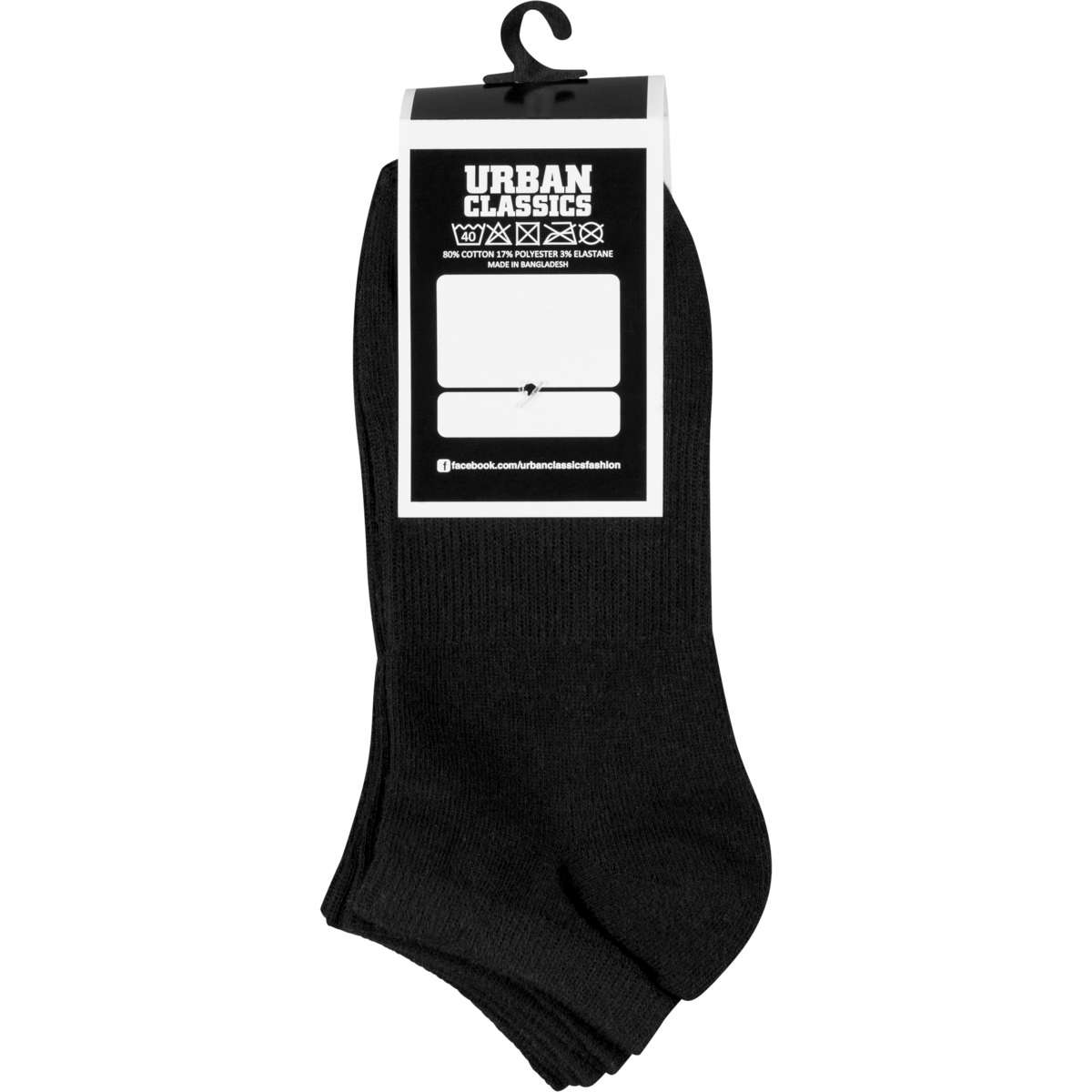 NO SHOW SOCKS 5-PACK TB1470 BLACK - Μαύρο - 43-46