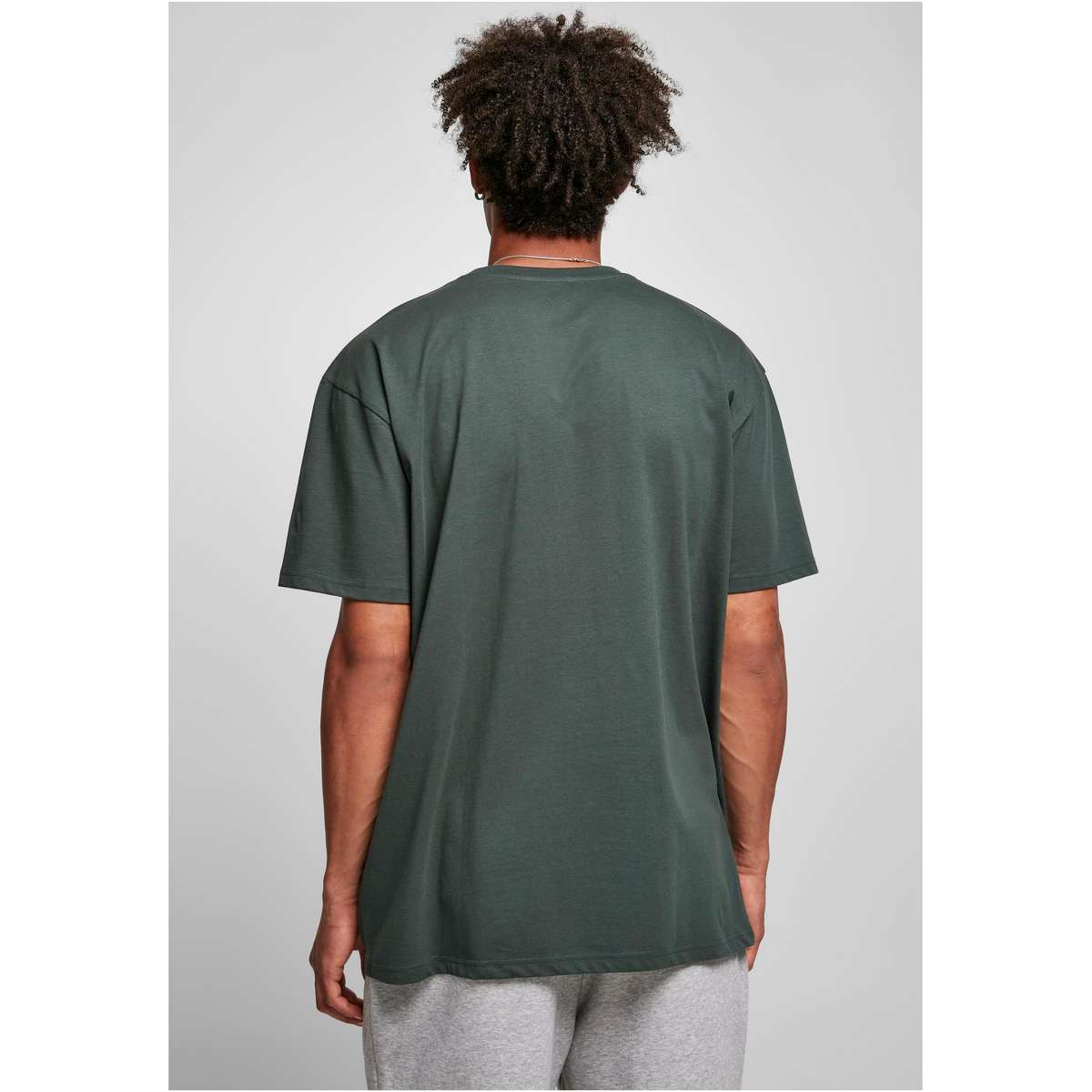 SOUTHPOLE MEN’S REGULAR FIT COTTON SQUARE LOGO TEE SP167 BOTTLEGREEN