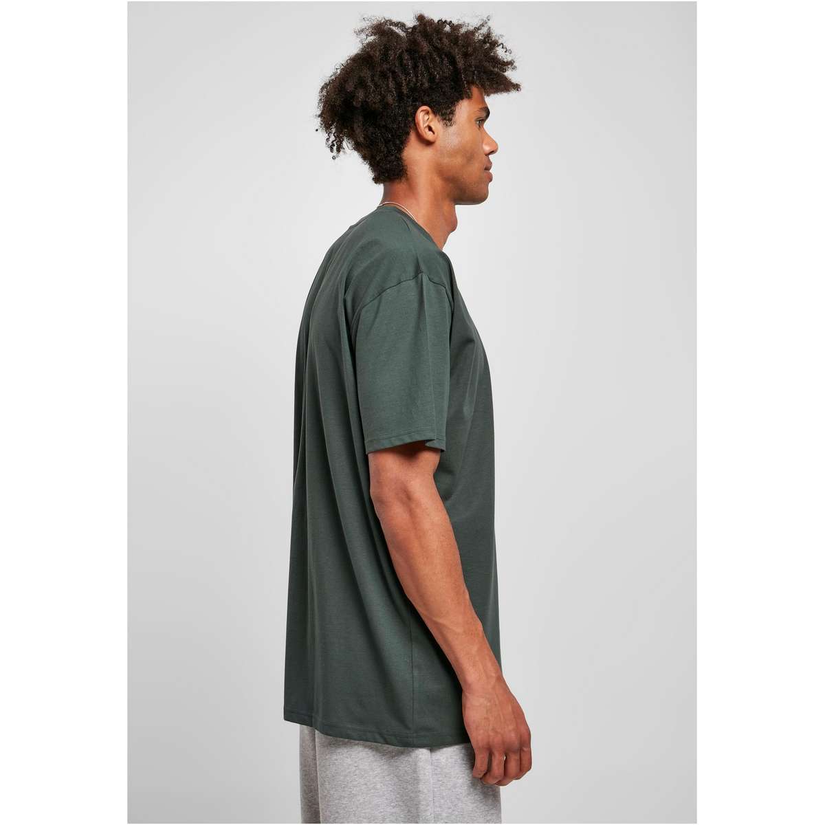 SOUTHPOLE MEN’S REGULAR FIT COTTON SQUARE LOGO TEE SP167 BOTTLEGREEN