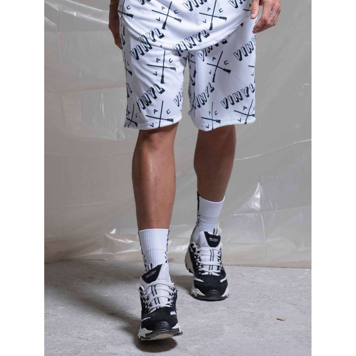 VINYL ART CLOTHING ALL OVER PRINTED SHORTS 02841-02