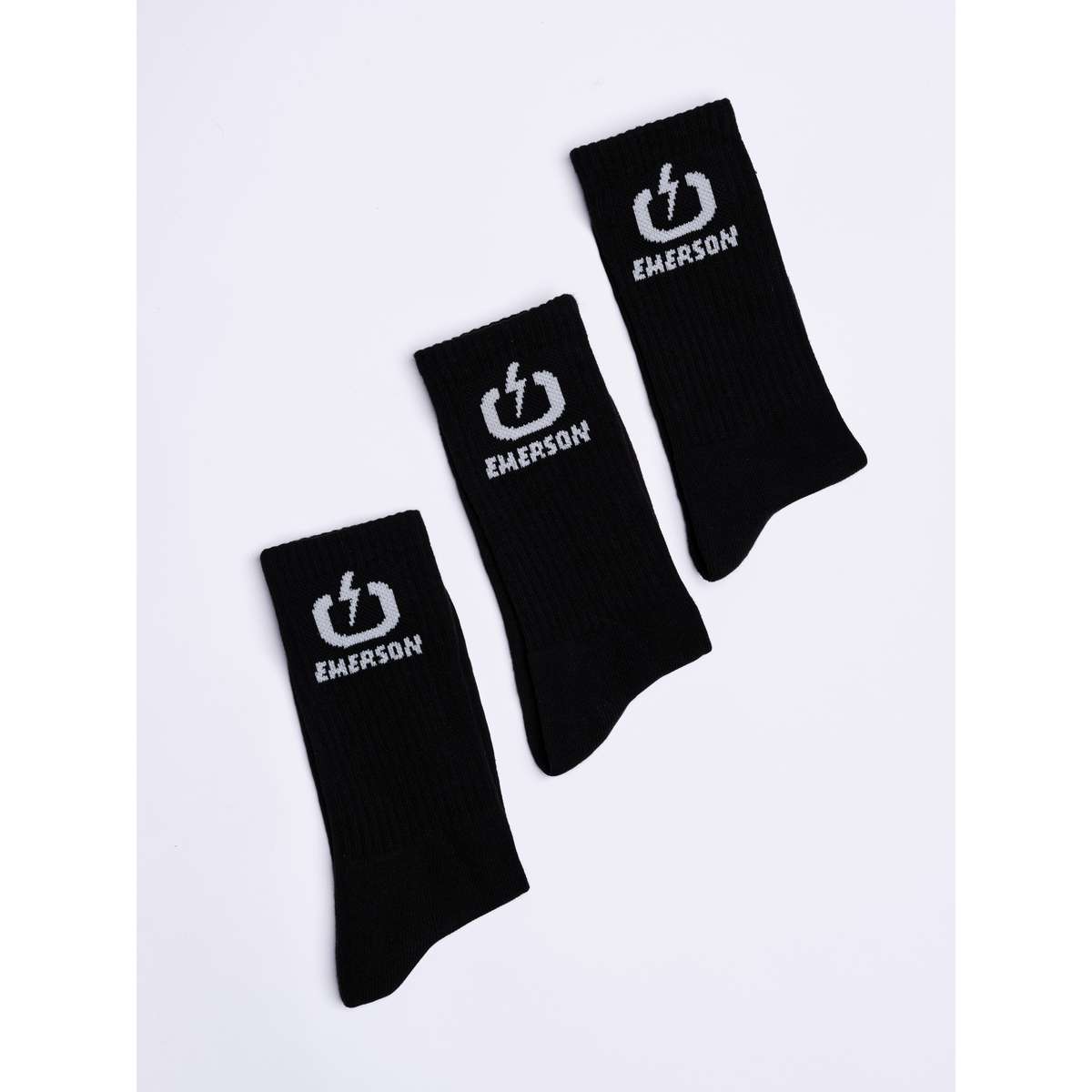 ΚΛΑΣΙΚΕΣ ΚΑΛΤΣΕΣ ΜΕΣΑΙΟΥ ΥΨΟΥΣ 212.EU08.03 BLACK 3-PAC - Μαύρο - 47-50