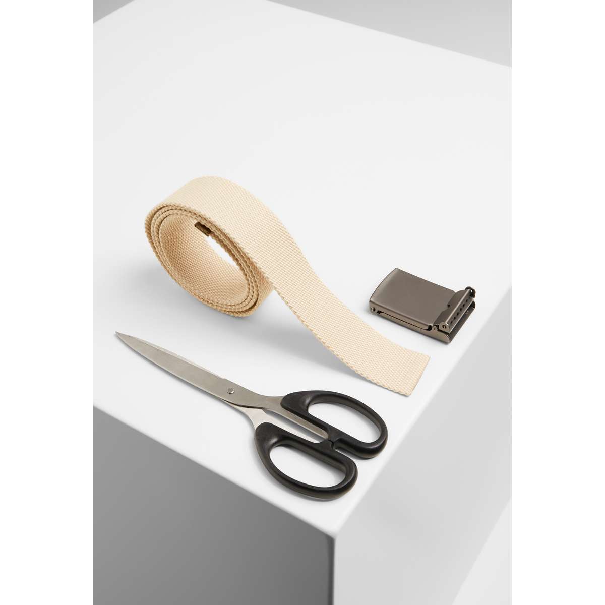 URBAN CLASSICS UNISEX CANVAS BELTS TB305 BEIGE