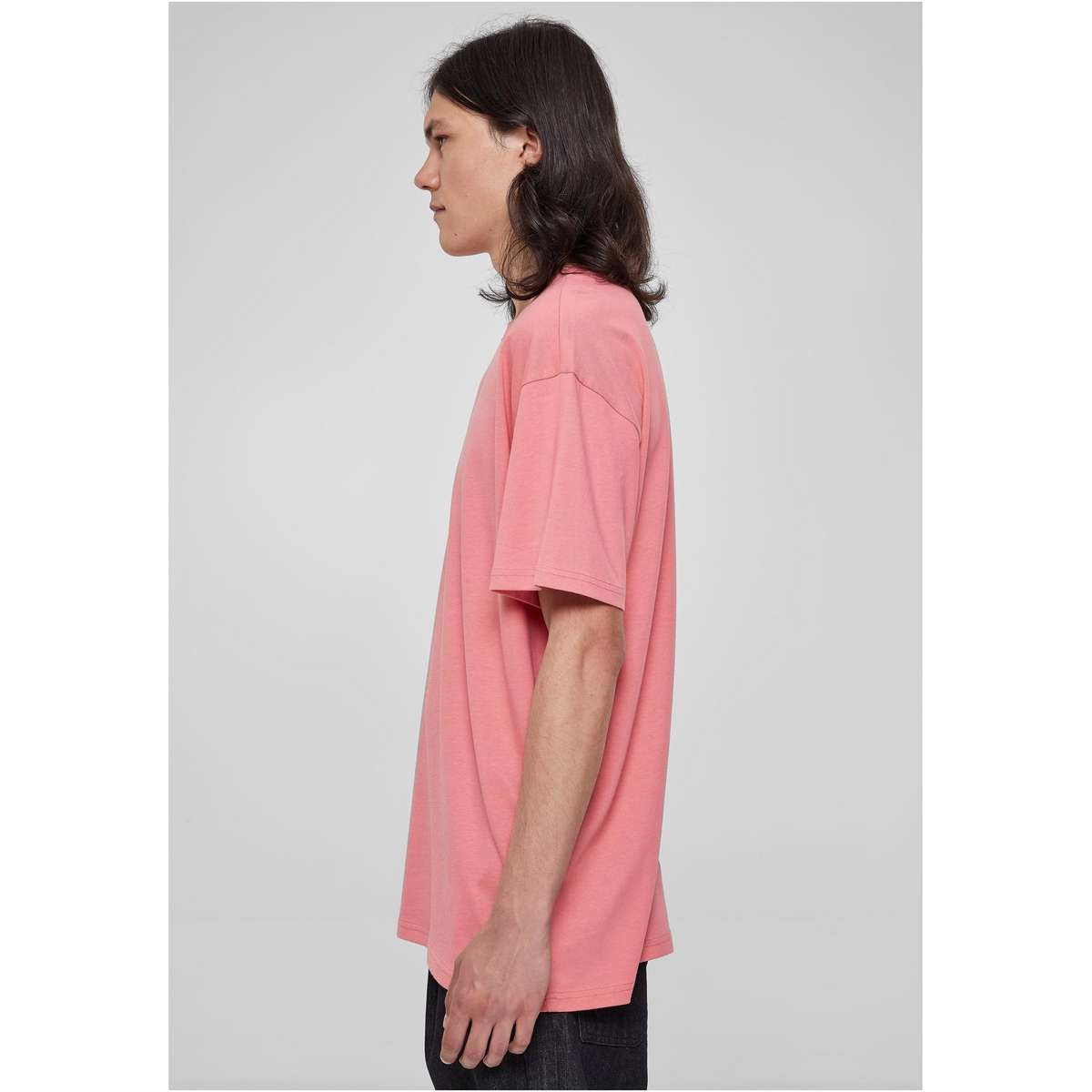 URBAN CLASSICS MEN΄S HEAVY OVERSIZE FIT COTTON TEE TB1778 PALEPINK
