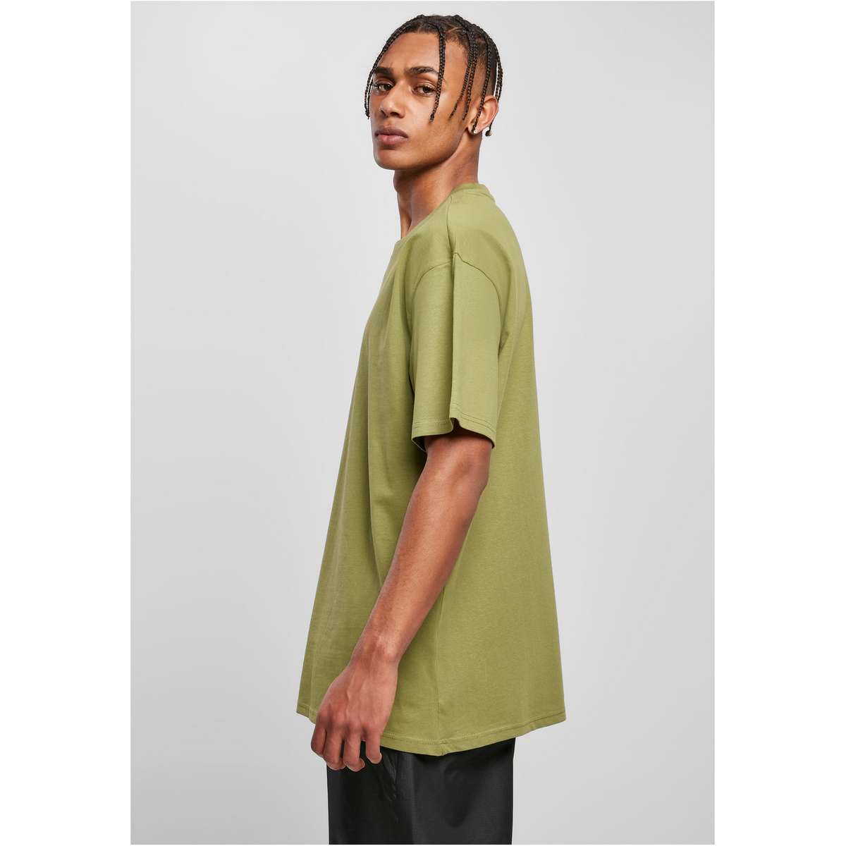 URBAN CLASSICS MEN΄S HEAVY OVERSIZE FIT COTTON TEE TB1778 NEWOLIVE
