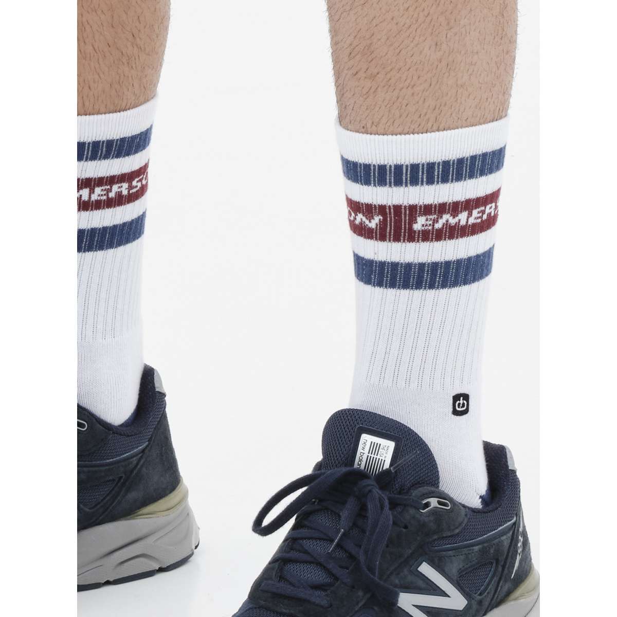 ΚΑΛΤΣΕΣ EMERSON ΜΕ ΜΑΛΑΚΟ ΠΕΛΜΑ 202.EU08.05 WHITE/BLUE/RED - Λευκό - 43-46