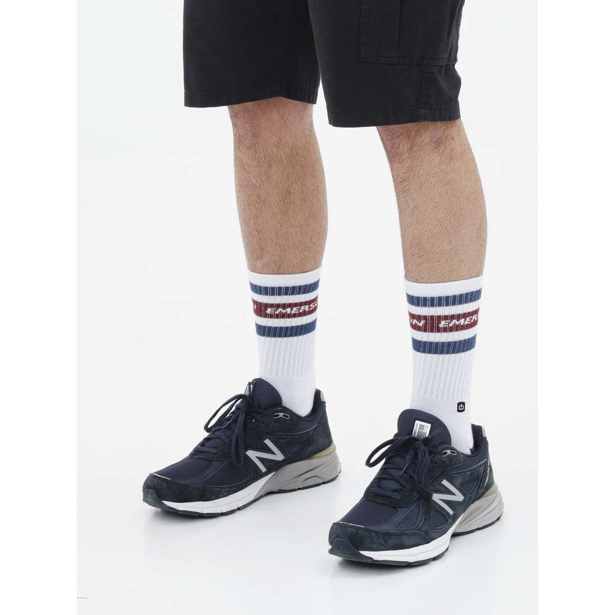 ΚΑΛΤΣΕΣ EMERSON ΜΕ ΜΑΛΑΚΟ ΠΕΛΜΑ 202.EU08.05 WHITE/BLUE/RED - Λευκό - 43-46