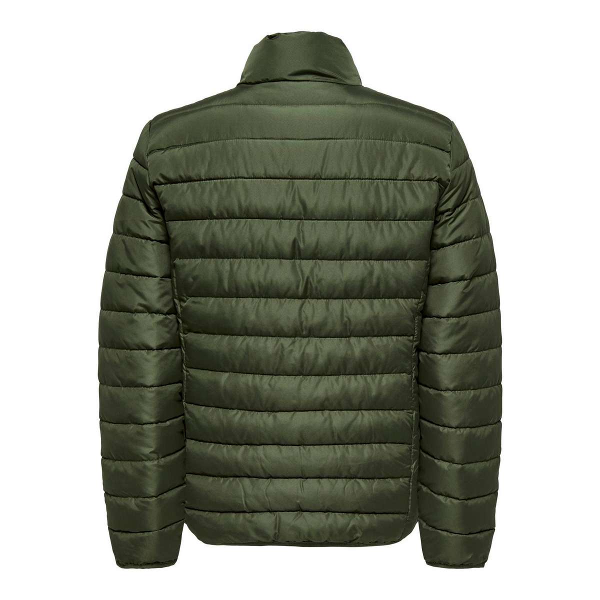 ONLY & SONS MEN΄S REGULAR FIT POLYESTER BRODY QUILT WINTER JACKET 22027448 OLIVE NIGHT