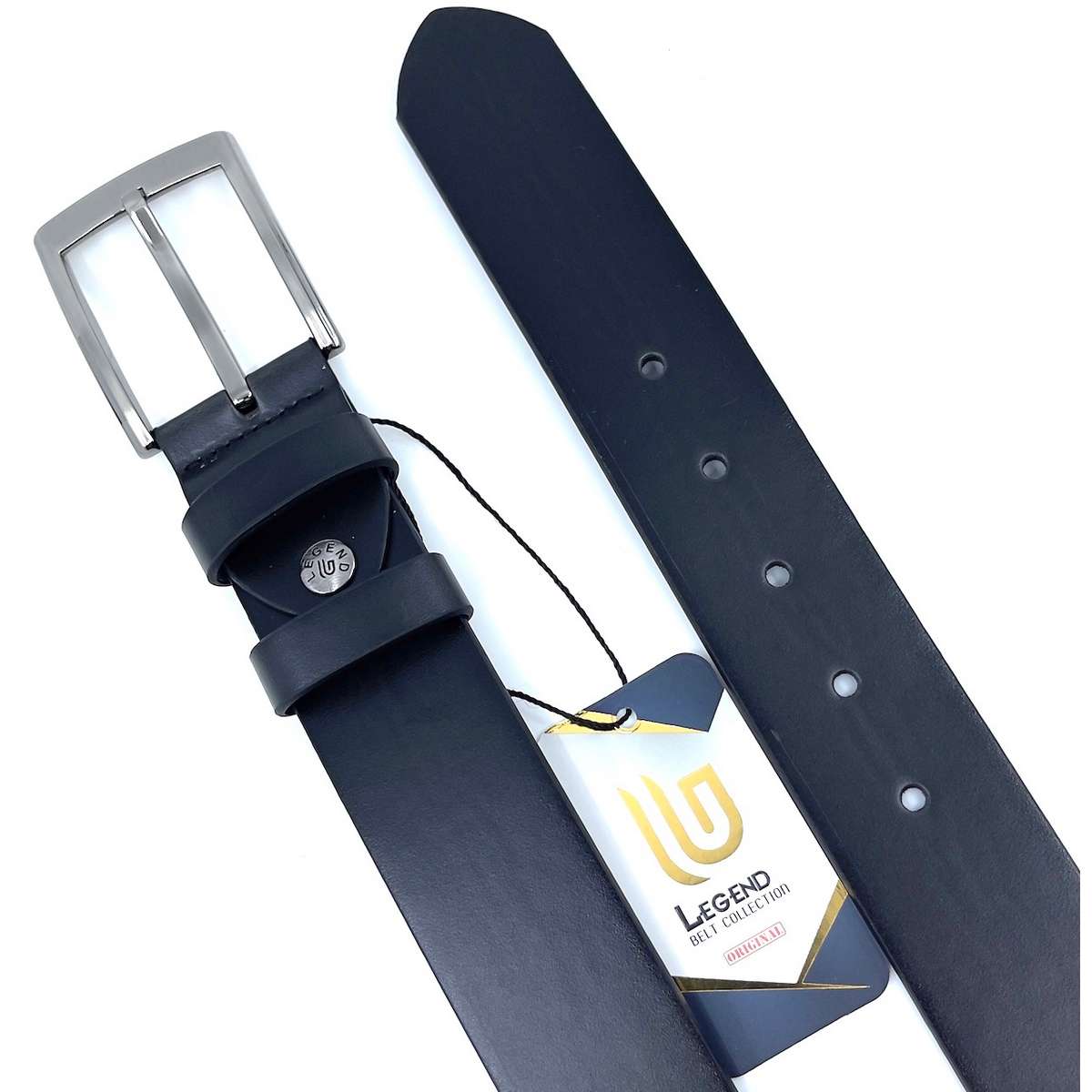 LEGEND ACCESSORIES MEN΄S ΖΩΝΗ P.U. LEATHER 4CM ΜΑΥΡΗ 2044