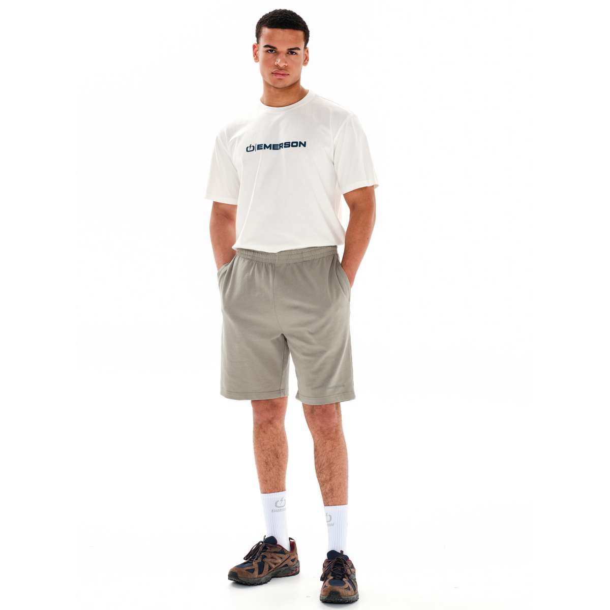 EMERSON MEN΄S REGULAR FIT COTTON ΑΘΛΗΤΙΚΟ ΣΟΡΤΣ 241.EM26.33 MISTY GREEN - Πράσινο - XL