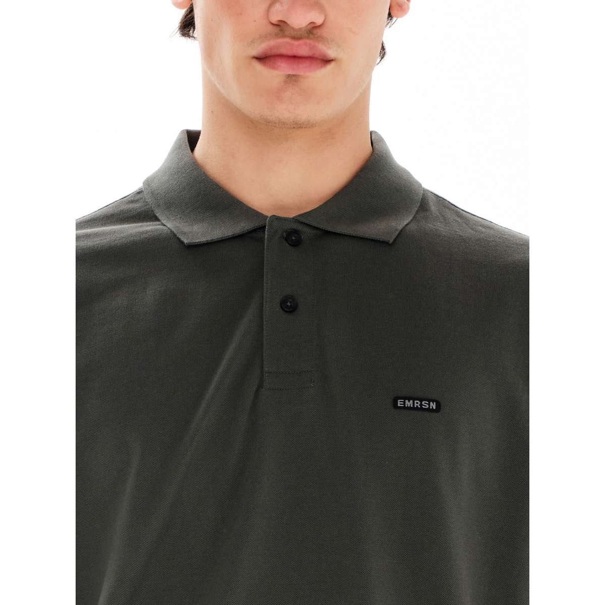 EMERSON MEN΄S REGULAR FIT COTTON ΚΟΝΤΟΜΑΝΙΚΗ ΜΠΛΟΥΖΑ POLO 241.EM35.59 PINE