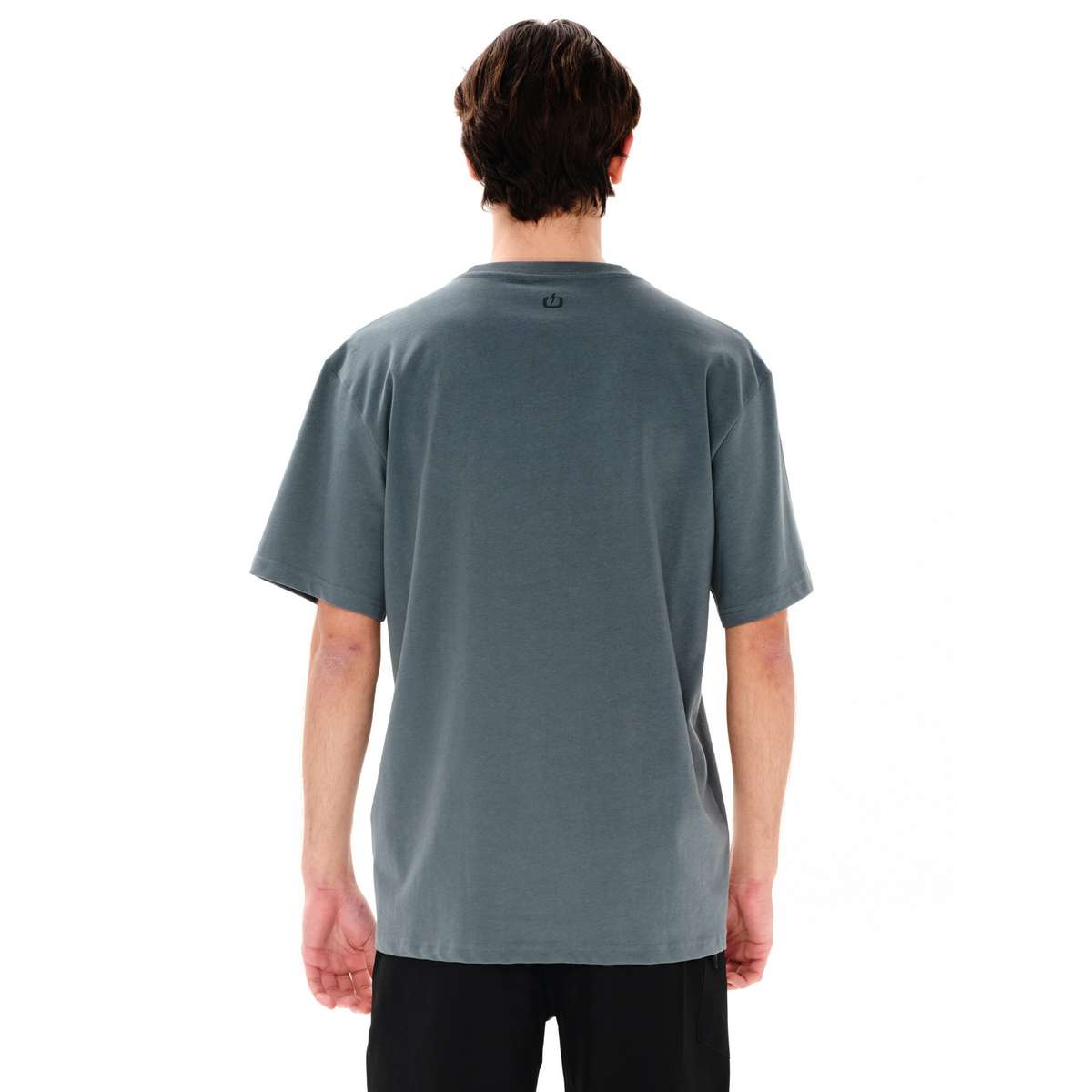 EMERSON MEN΄S REGULAR FIT COTTON LOGO ΚΟΝΤΟΜΑΝΙΚΟ T-SHIRT 241.EM33.55 STONE GREEN