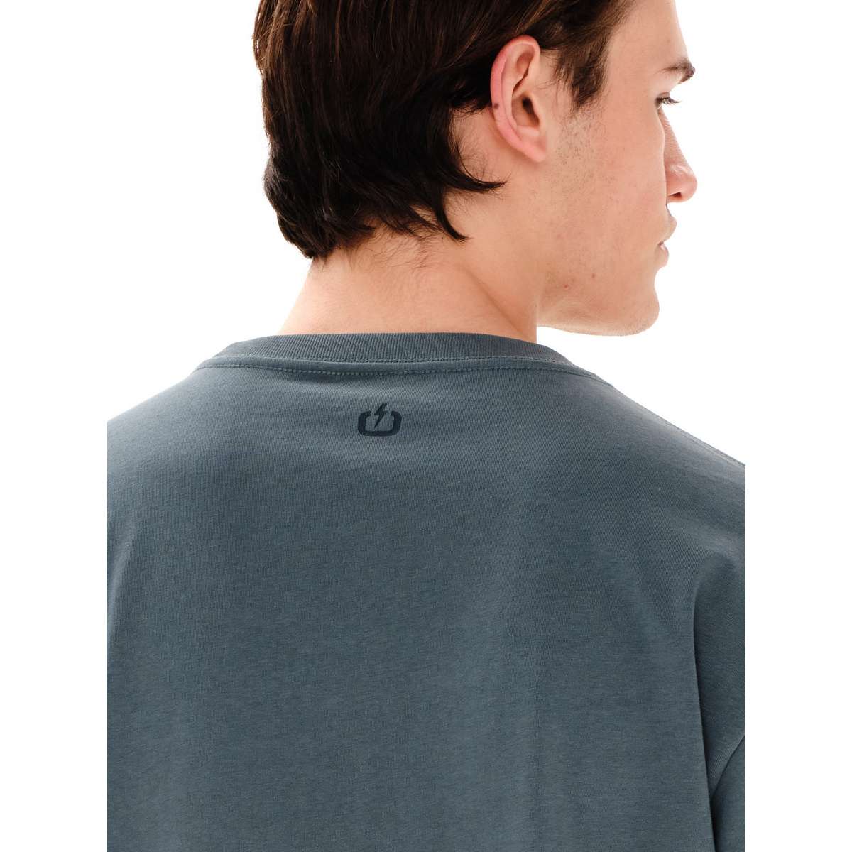 EMERSON MEN΄S REGULAR FIT COTTON LOGO ΚΟΝΤΟΜΑΝΙΚΟ T-SHIRT 241.EM33.55 STONE GREEN