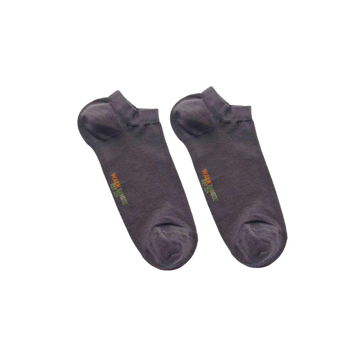 WALK MEN΄S BAMBOO LOW CUT SOCKS DARK GREY W324_10 - Γκρι - 40-43