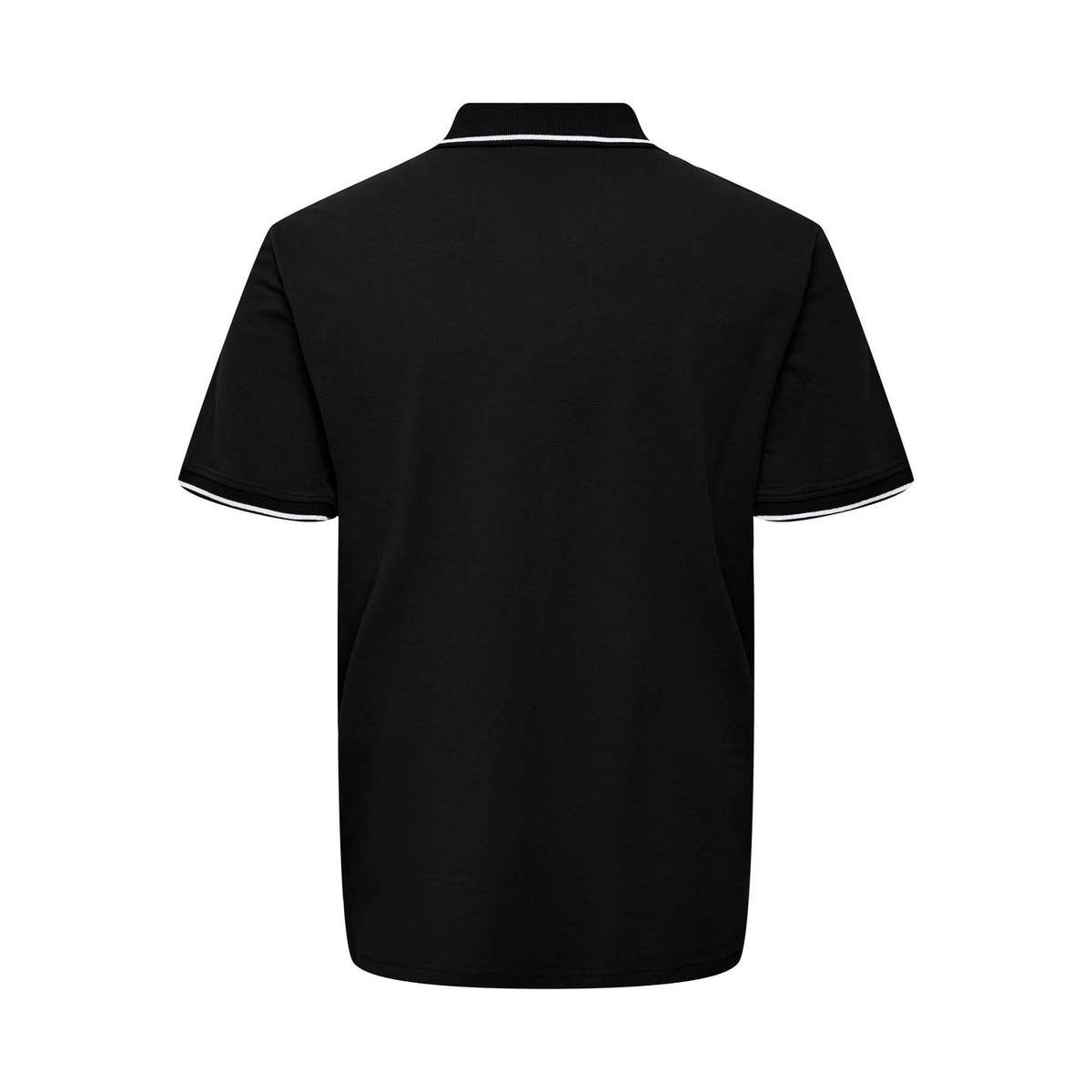 ONLY & SONS MEN΄S REGULAR FIT COTTON POLO-SHIRT 22024827 BLACK