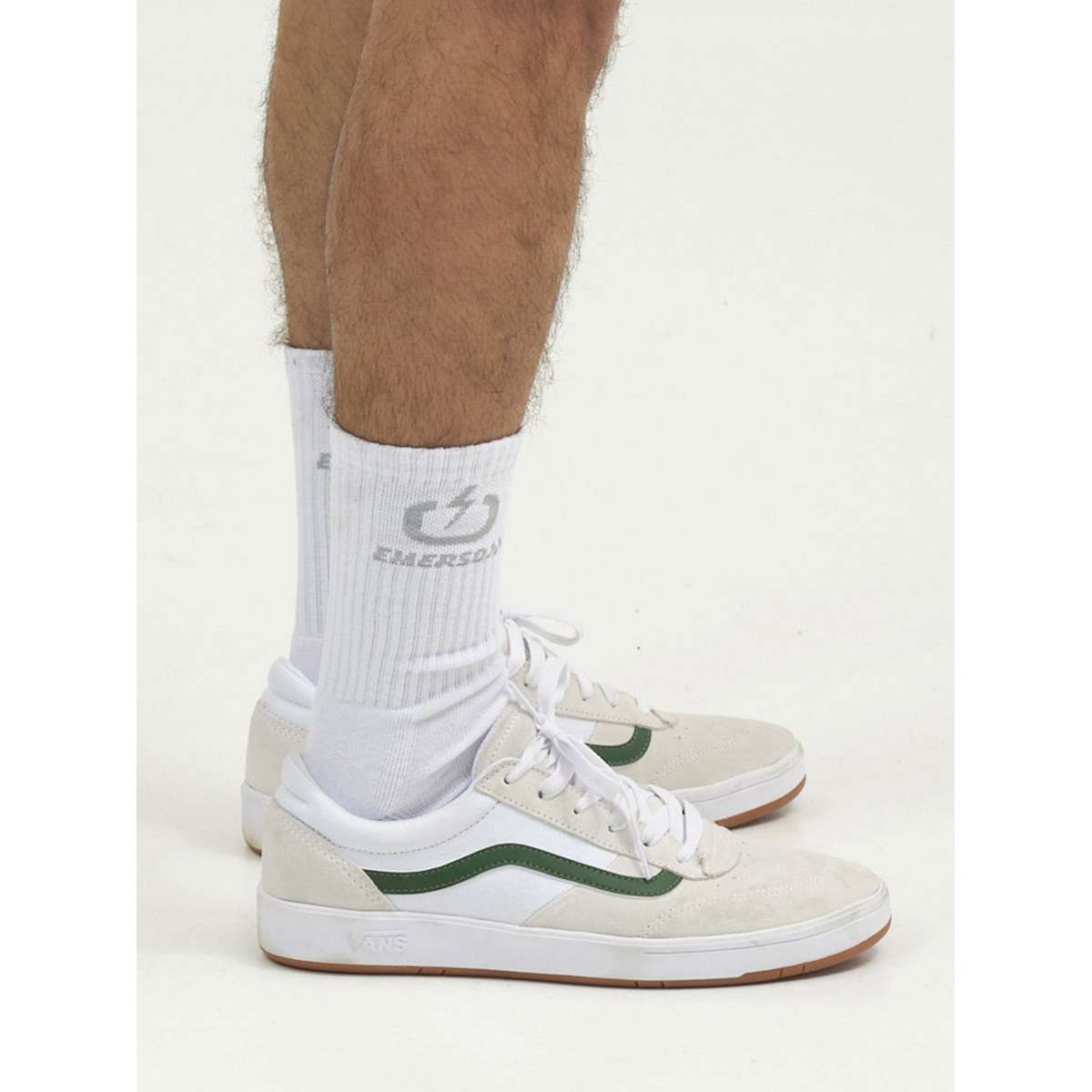 EMERSON ΚΛΑΣΙΚΕΣ ΚΑΛΤΣΕΣ ΜΕΣΑΙΟΥ ΥΨΟΥΣ COTTON 212.EU08.03 WHITE 3-PAC