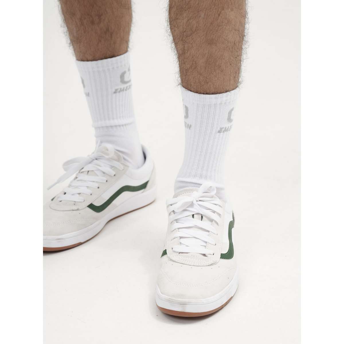 EMERSON ΚΛΑΣΙΚΕΣ ΚΑΛΤΣΕΣ ΜΕΣΑΙΟΥ ΥΨΟΥΣ COTTON 212.EU08.03 WHITE 3-PAC