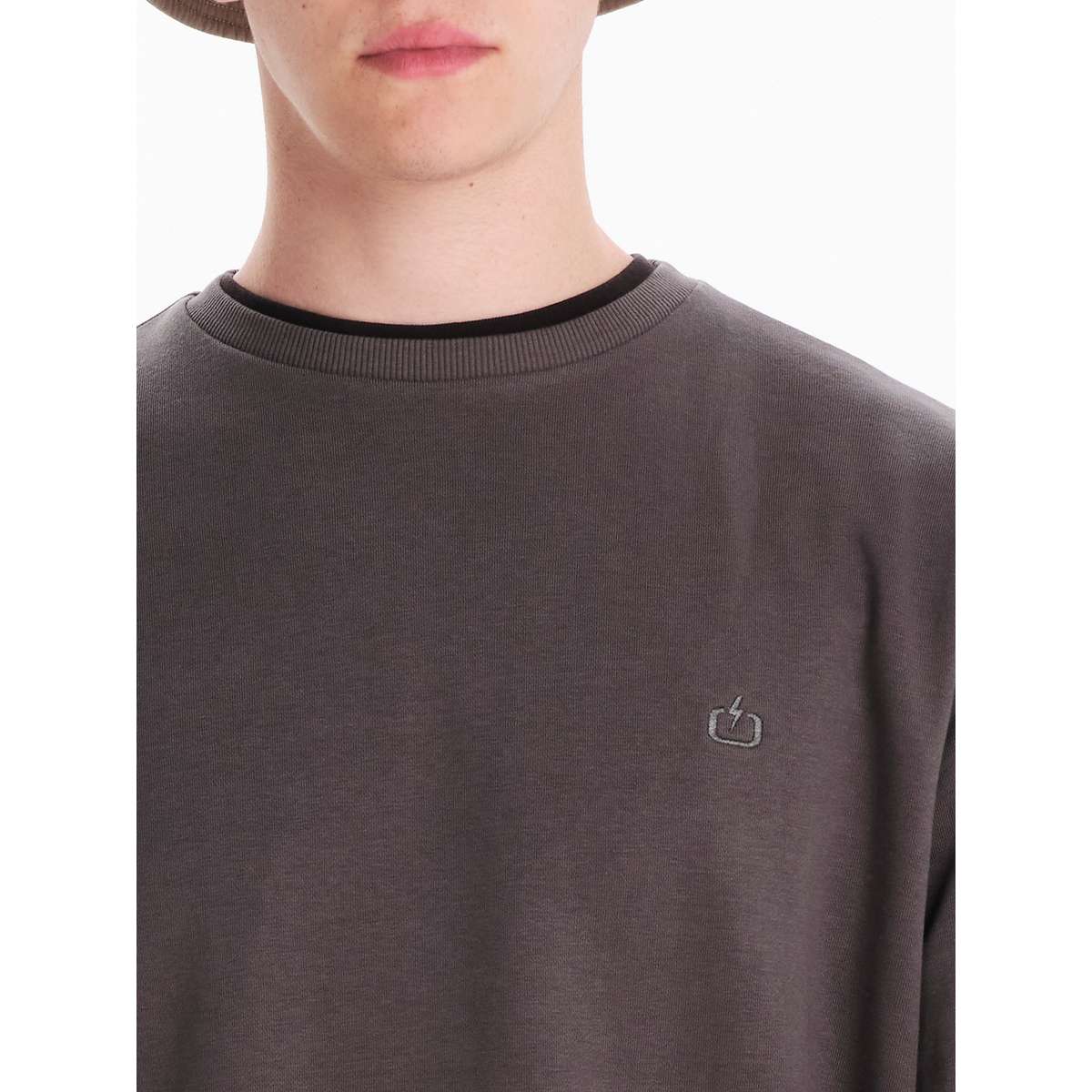 EMERSON MEN΄S REGULAR FIT COTTON SWEATSHIRTS 242.EM20.97 PINE GREEN