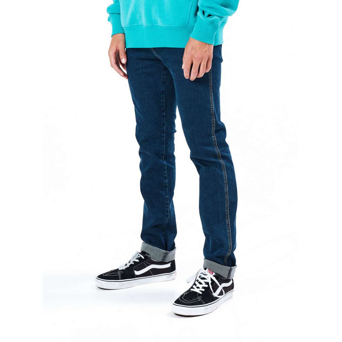 EMERSON MEN΄S REGULAR FIT COTTON STRETCH DENIM PANTS 232.EM44.197A BLUE