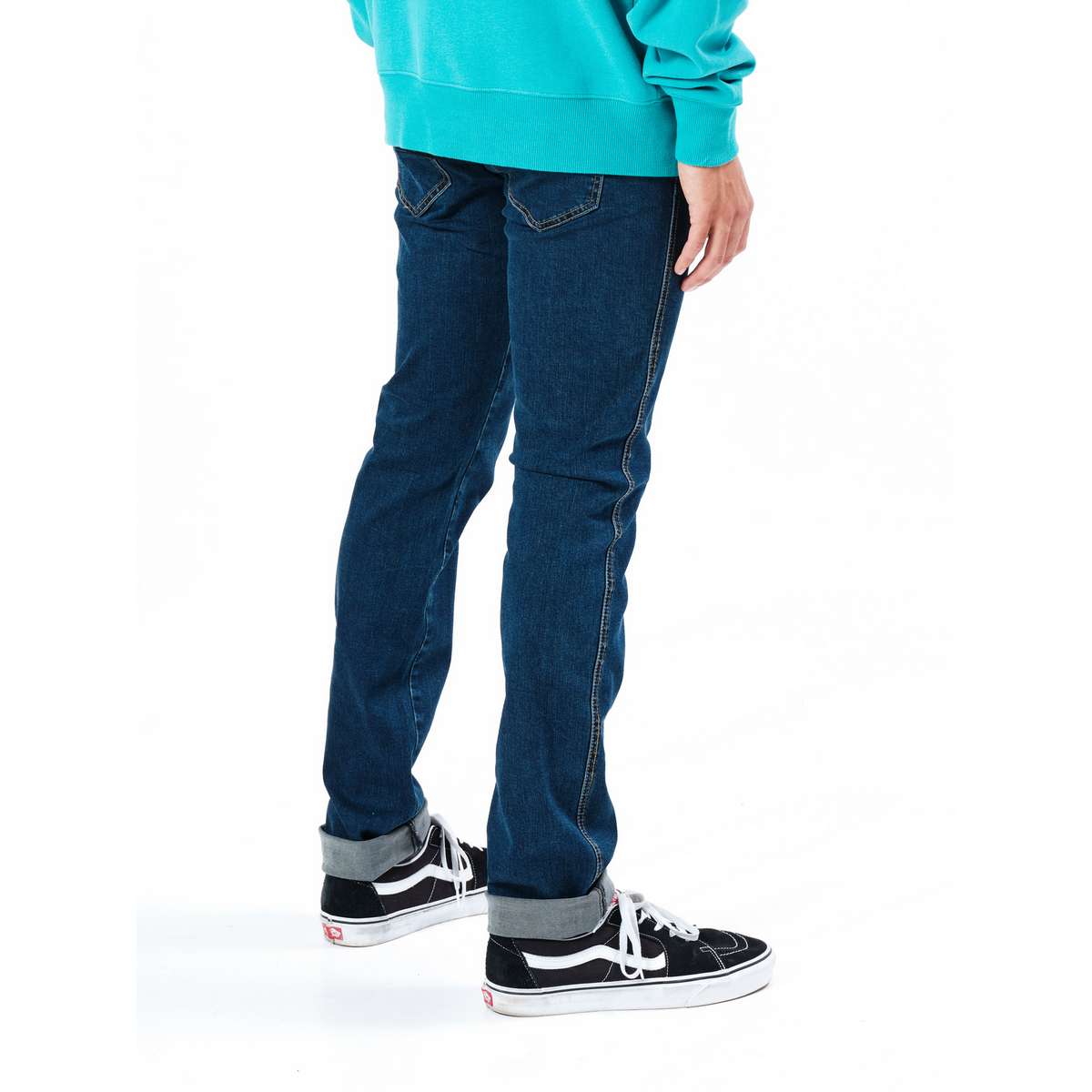 EMERSON MEN΄S REGULAR FIT COTTON STRETCH DENIM PANTS 232.EM44.197A BLUE