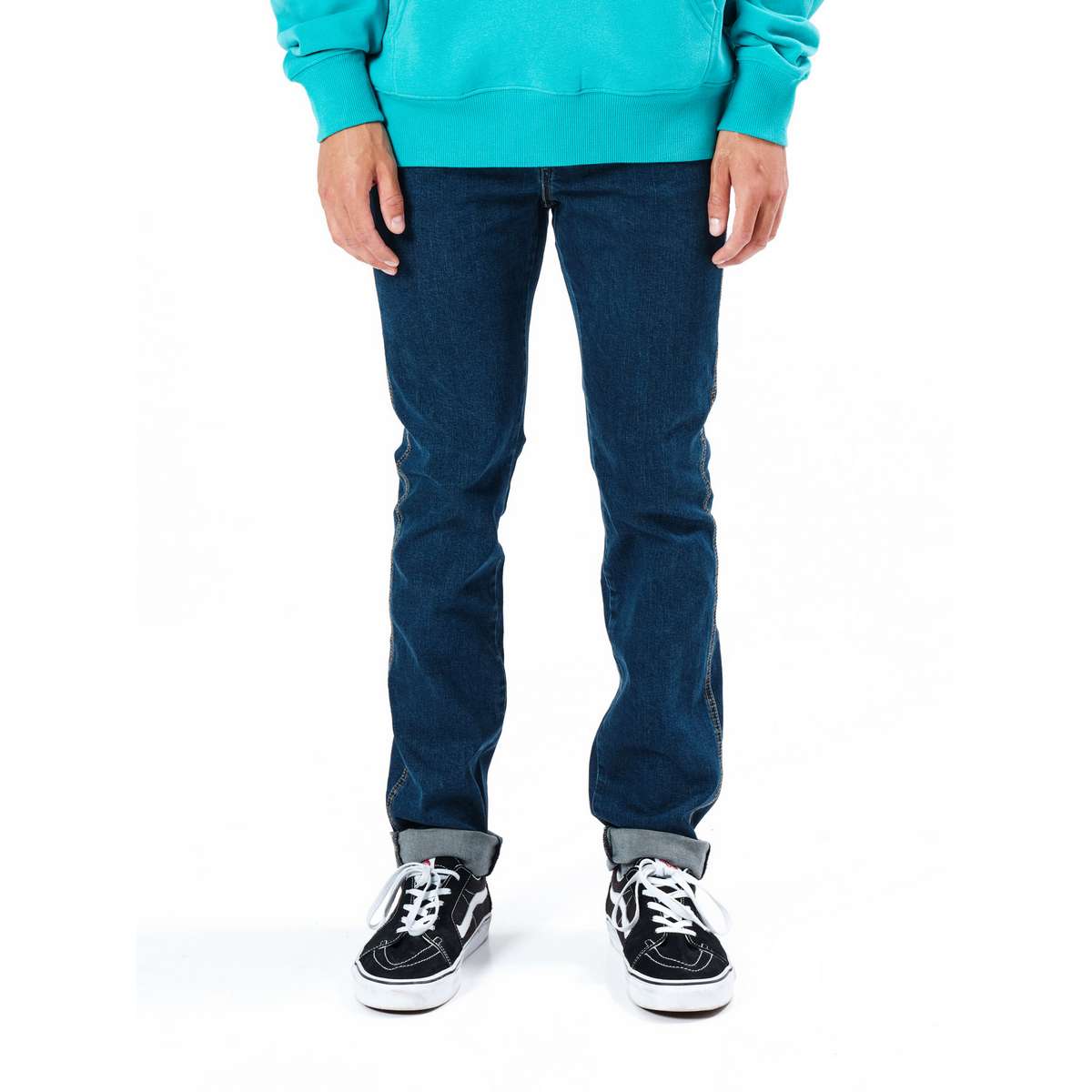 EMERSON MEN΄S REGULAR FIT COTTON STRETCH DENIM PANTS 232.EM44.197A BLUE